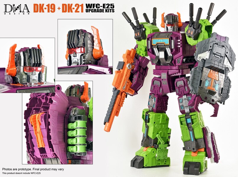 DNA DESIGN DK 19 & DK 21 WFC E25 Scorponok Upgrade Kits  (11 of 14)